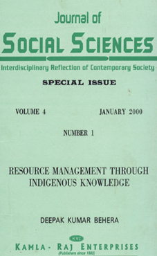 RESOURCE MANAGEMENT THROUGH INDIGENOUS KNOWLEDGE