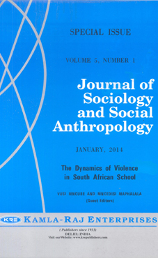 THE DYNAMICS OF VIOLENCE IN SOUTH AFRICAN SCHOOL
