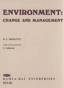 ENVIRONMENT CHANGE AND MANAGEMENT